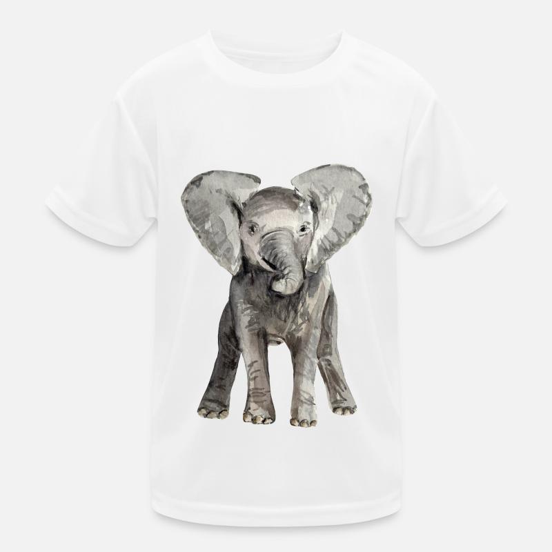 Elefant Baby Kinder Funktions-T-Shirt