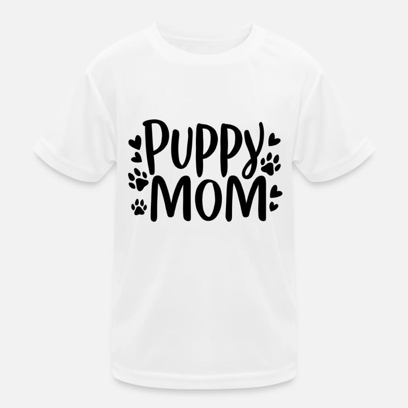 Welpe Hund Kinder Funktions-T-Shirt