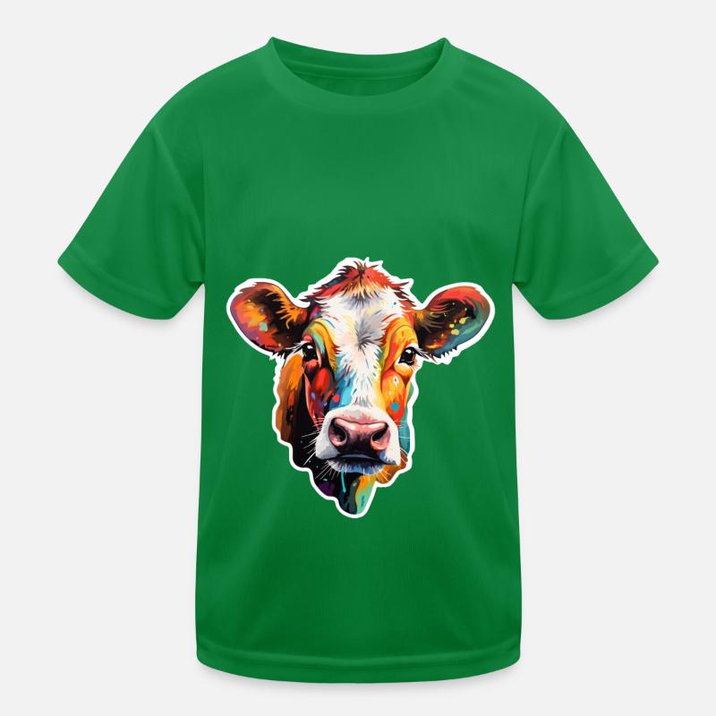 Beef variegated Kids Functional T-Shirt