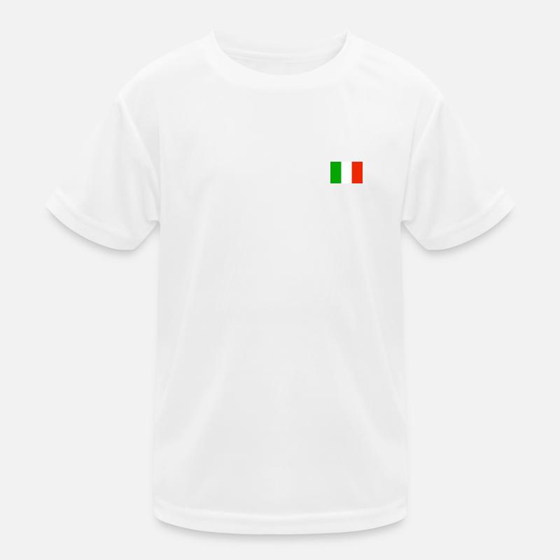 ITALIAN FLAG Kids Functional T-Shirt