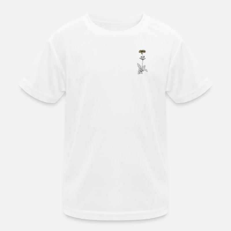 Blume Arnika Kinder Funktions-T-Shirt