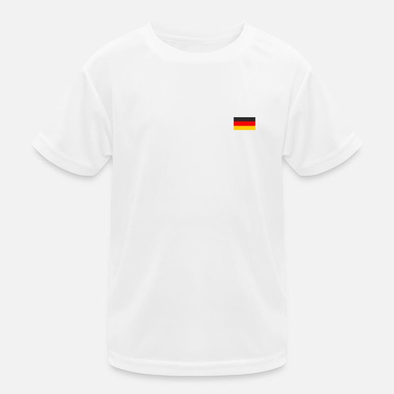GERMAN FLAG Kids Functional T-Shirt