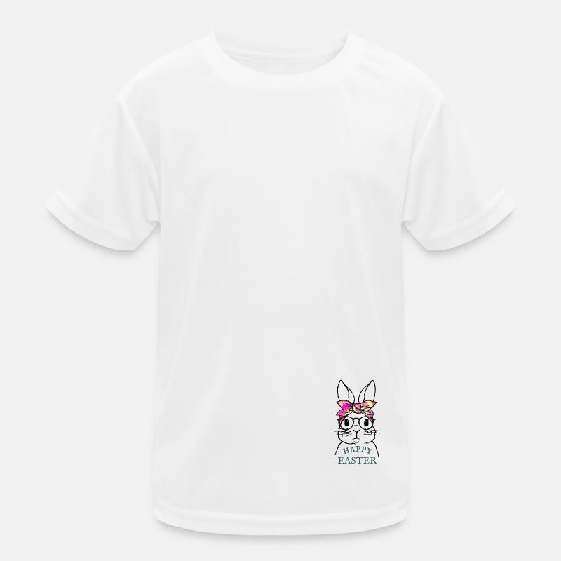 Idées cadeaux de Pâques Joyeuses Pâques chemise T-shirt sport Enfant