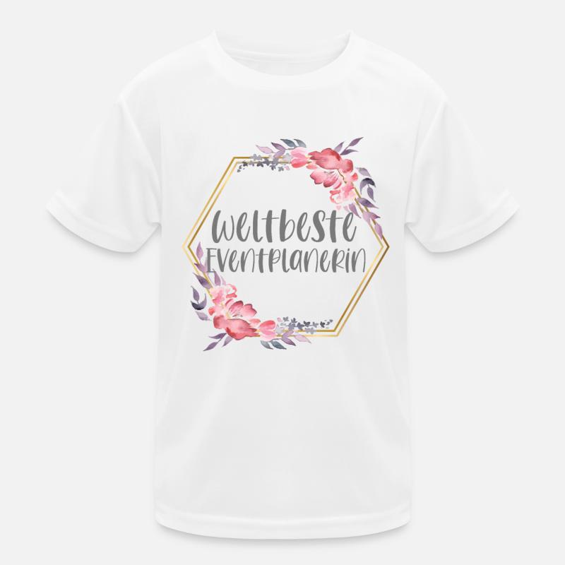 Eventplanerin Events Mädchen Beruf Geschenk Kinder Funktions-T-Shirt