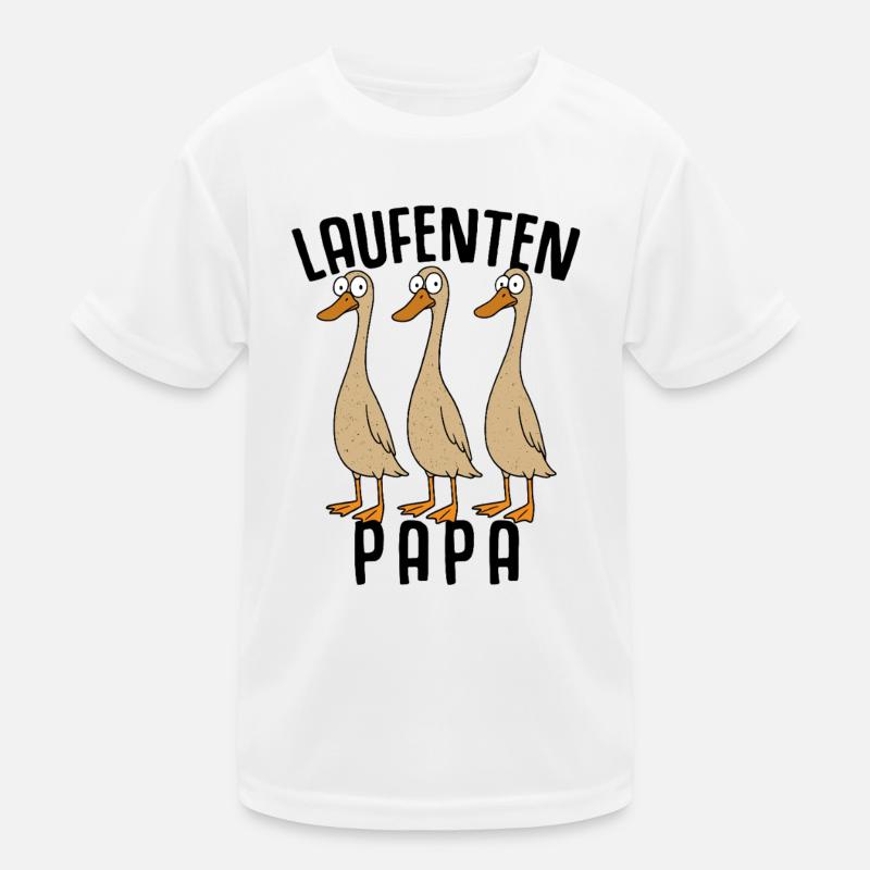 Ducks Dad Duck Breeding Duck Ducks Breeding Kids Functional T-Shirt
