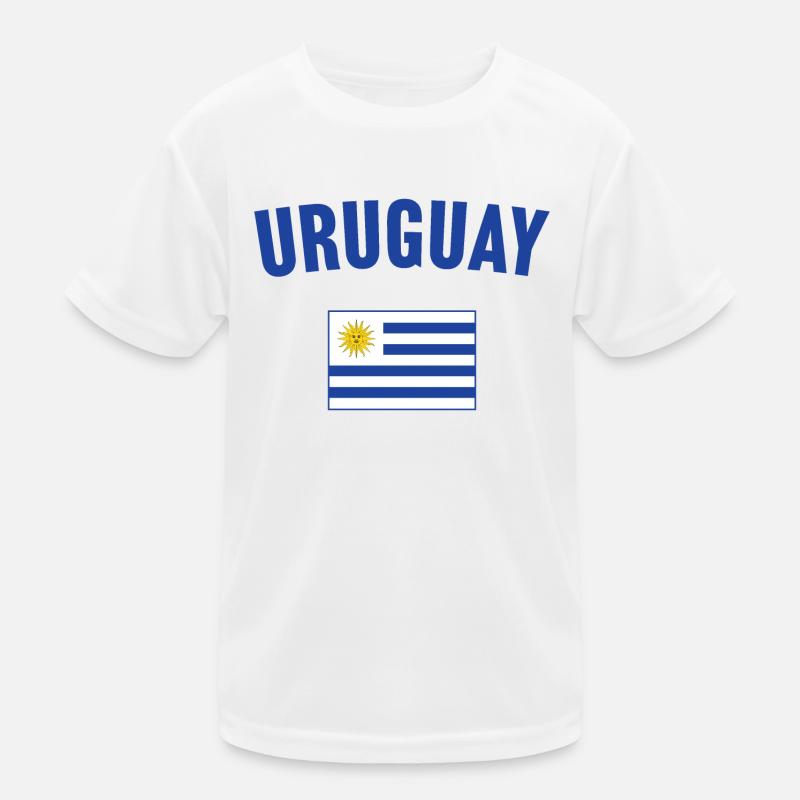 Drapeau de l’Uruguay T-shirt sport Enfant