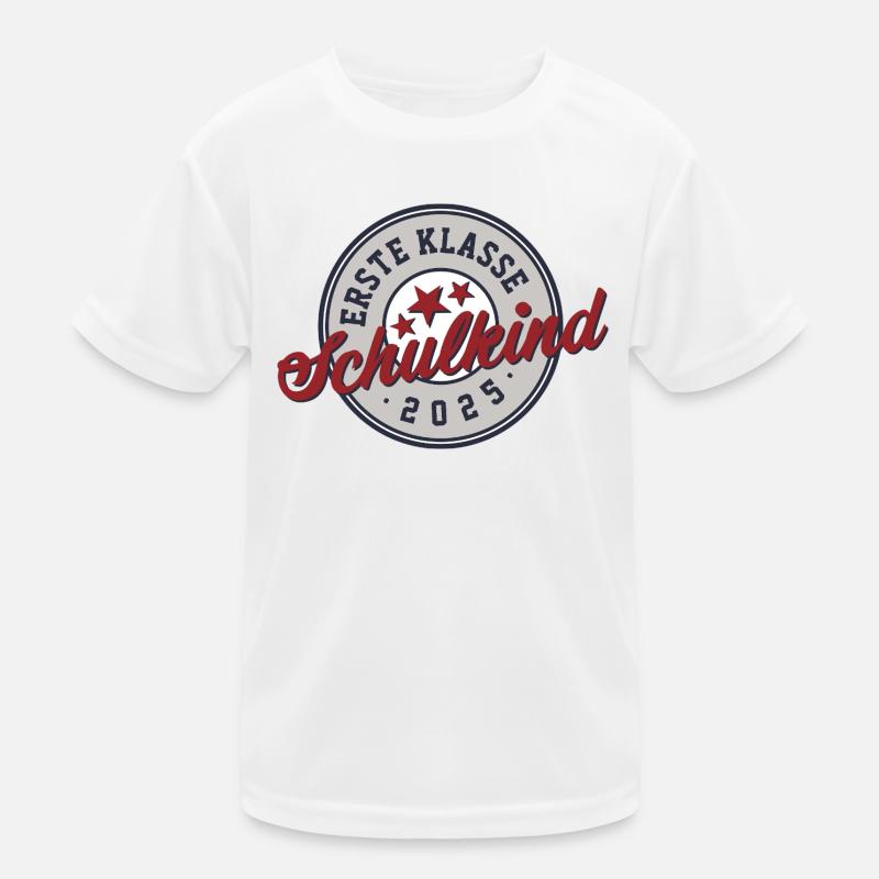 SCHULKIND 2025 - EINSCHULUNG - ERSTER SCHULTAG Kinder Funktions-T-Shirt