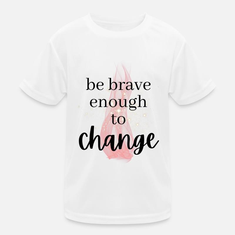 POSITIVE EINSTELLUNG MINDSET Motivation Kinder Funktions-T-Shirt