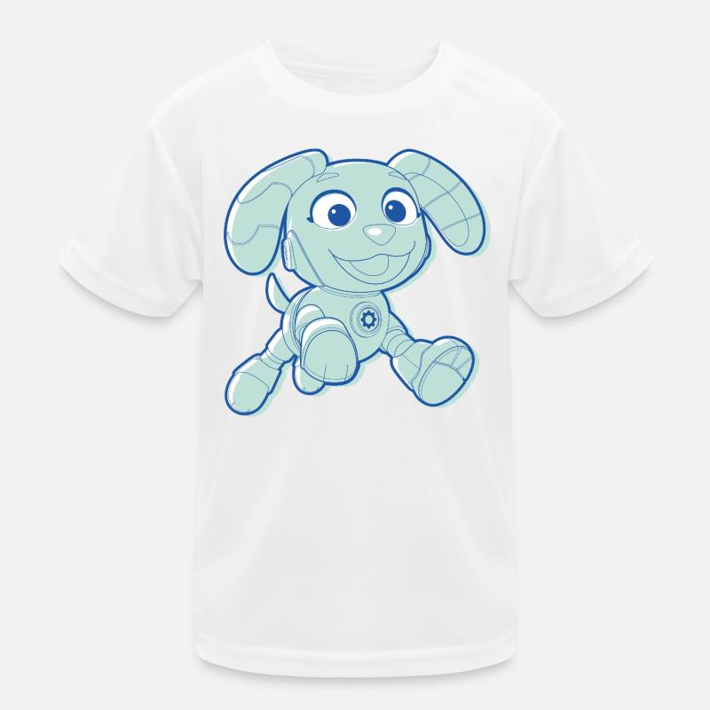 Mecha Builders Mecha Tango En Bleu Clair T-shirt sport Enfant