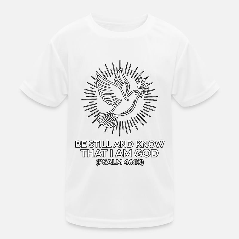 Be still and know that I'm god Kids Functional T-Shirt