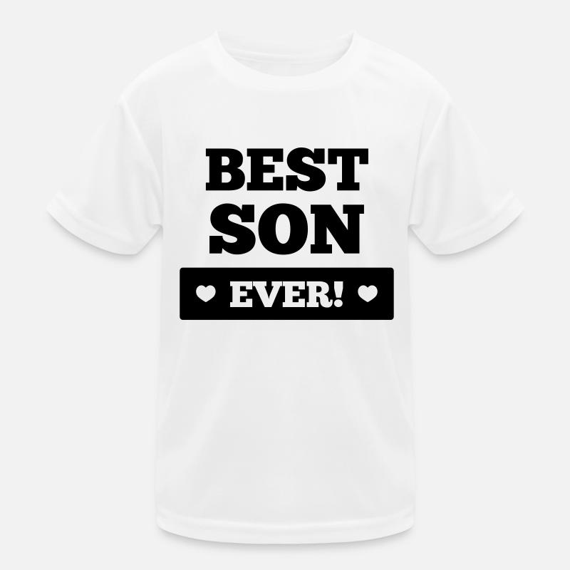 Best son ever Kinder Funktions-T-Shirt