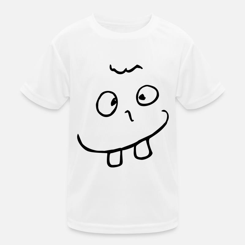 Nerd Face Kinder Funktions-T-Shirt