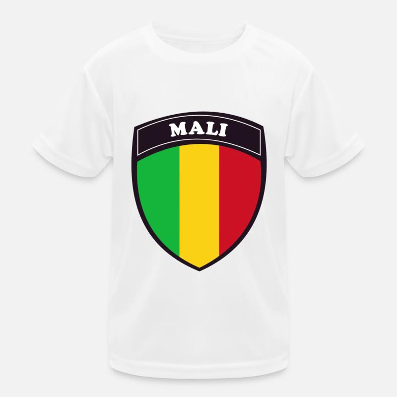 mali_blanc T-shirt sport Enfant