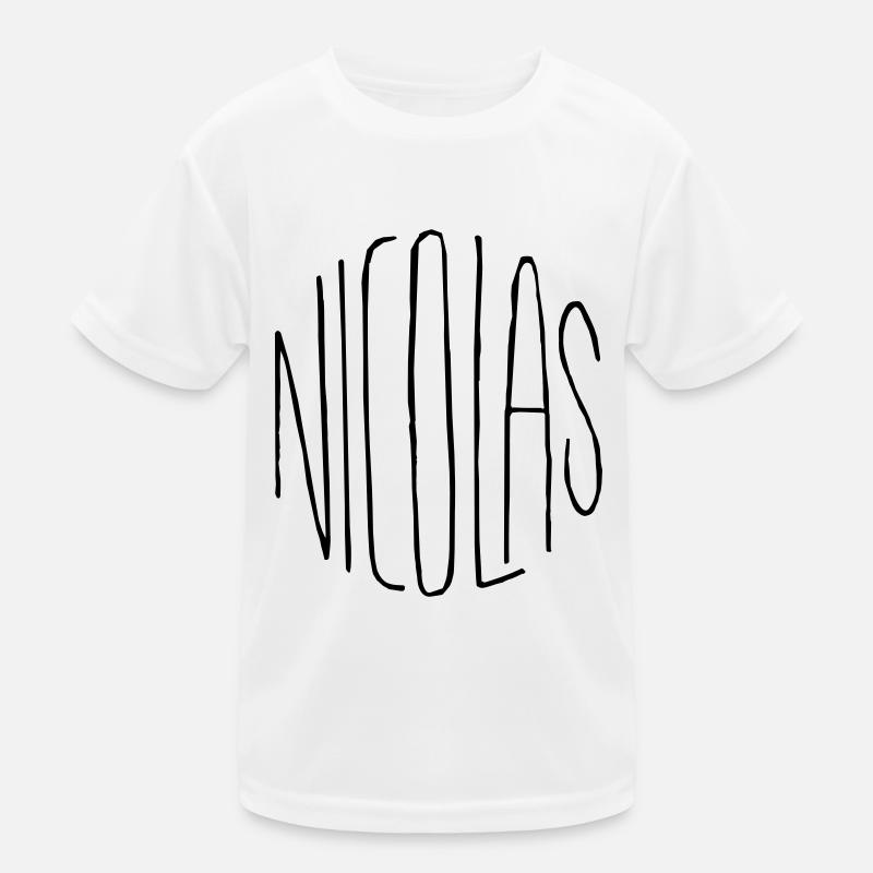 Nicolas gift Kids Functional T-Shirt
