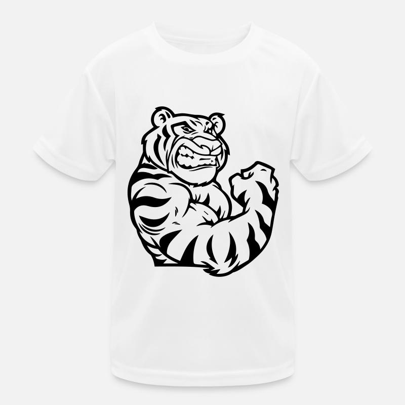 tiger biceps Kids Functional T-Shirt