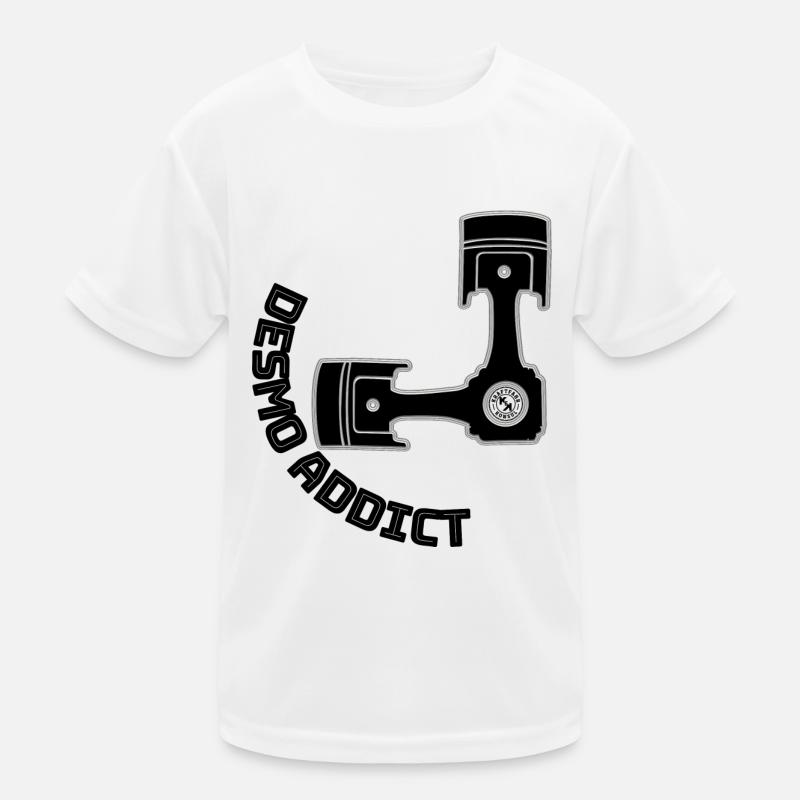 DesmoAddict - der Name ist Programm Kinder Funktions-T-Shirt