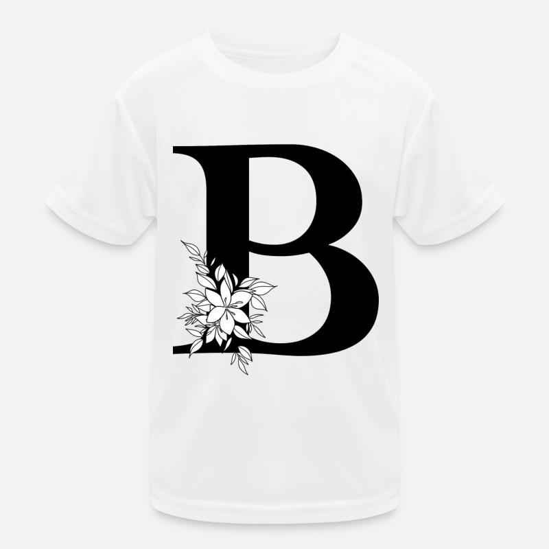 BuchstabeB Kinder Funktions-T-Shirt