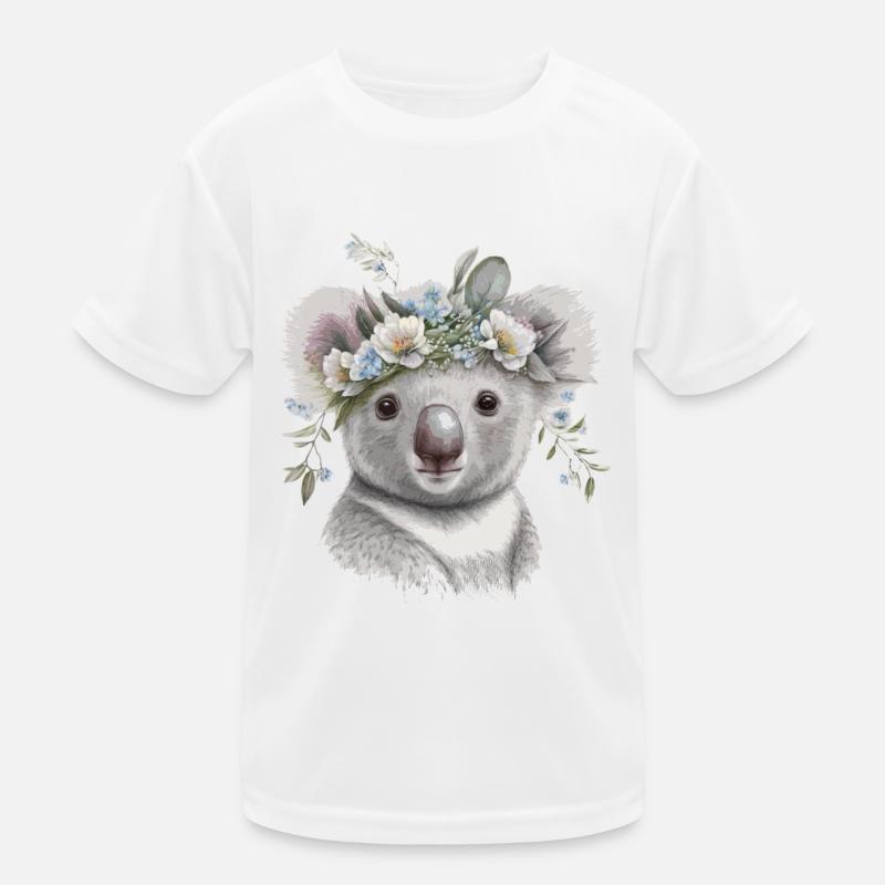 Niedlicher Koala Kinder Funktions-T-Shirt