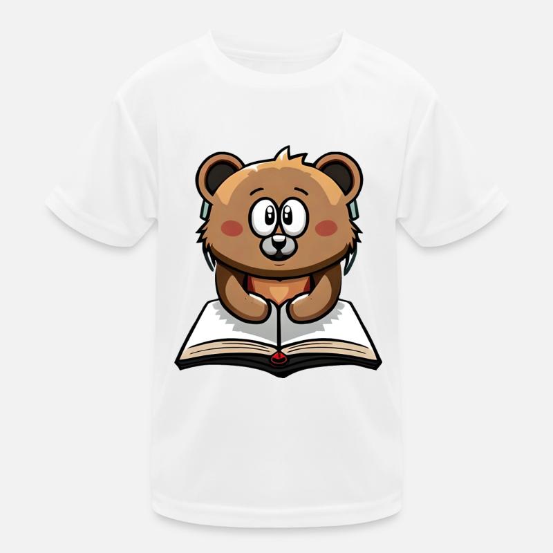 Alex the Bear Kinder Funktions-T-Shirt