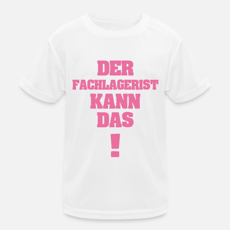 Lustig warehouse clerk Kids Functional T-Shirt