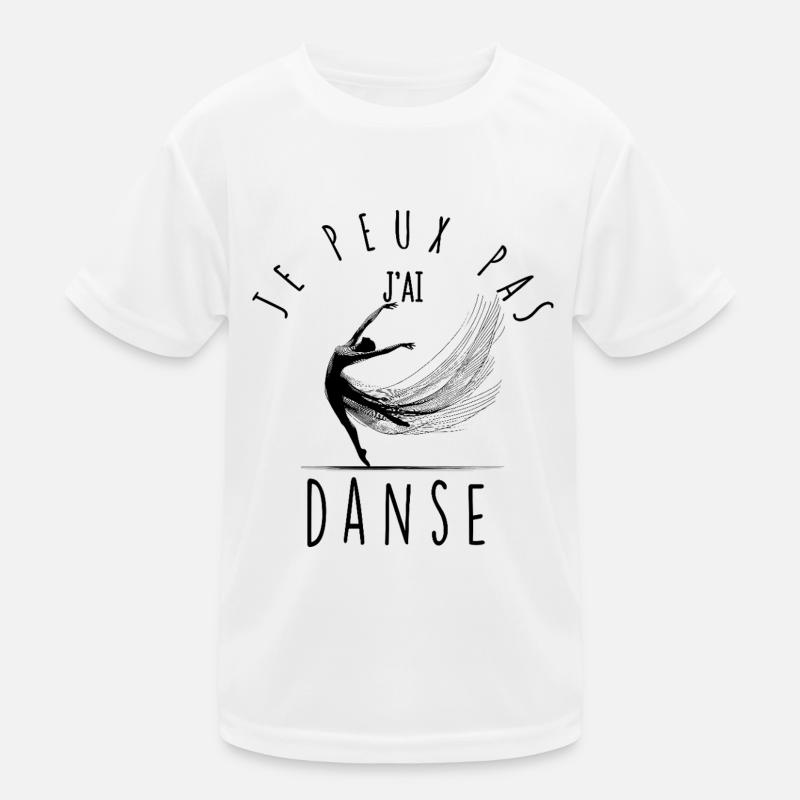 I can't, I danced. Kids Functional T-Shirt