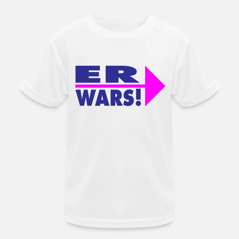 Er wars! Partner- oder Partyshirt Kinder Funktions-T-Shirt