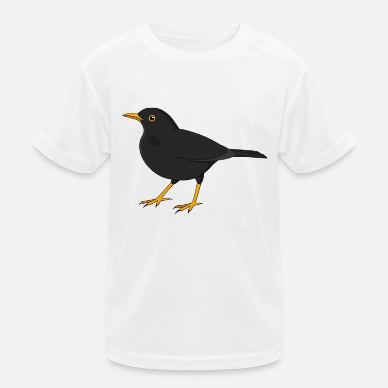 Amsel Kinder Funktions-T-Shirt