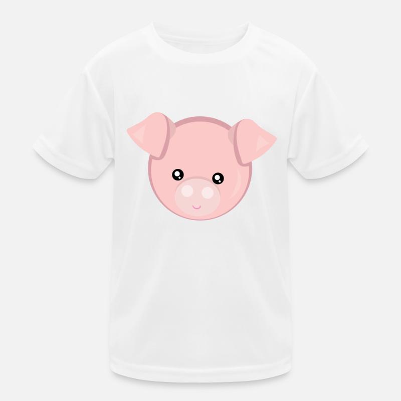 Cochon T-shirt sport Enfant