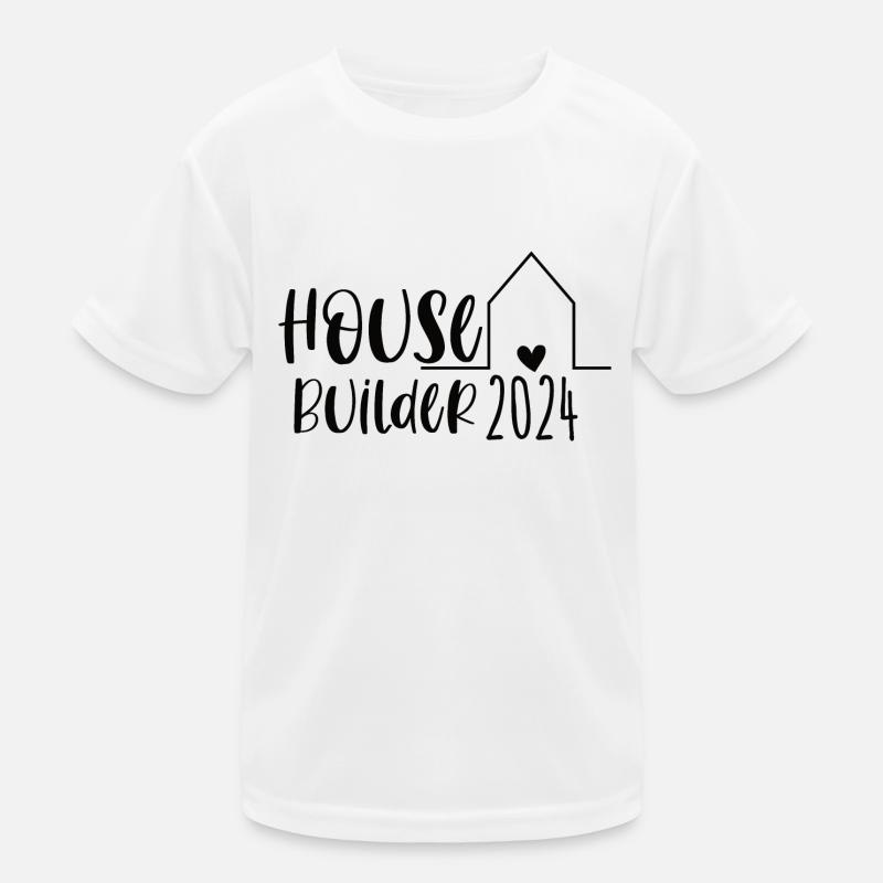 Constructeur de maisons 2024 – Builders Outfit Construction de maisons T-shirt sport Enfant