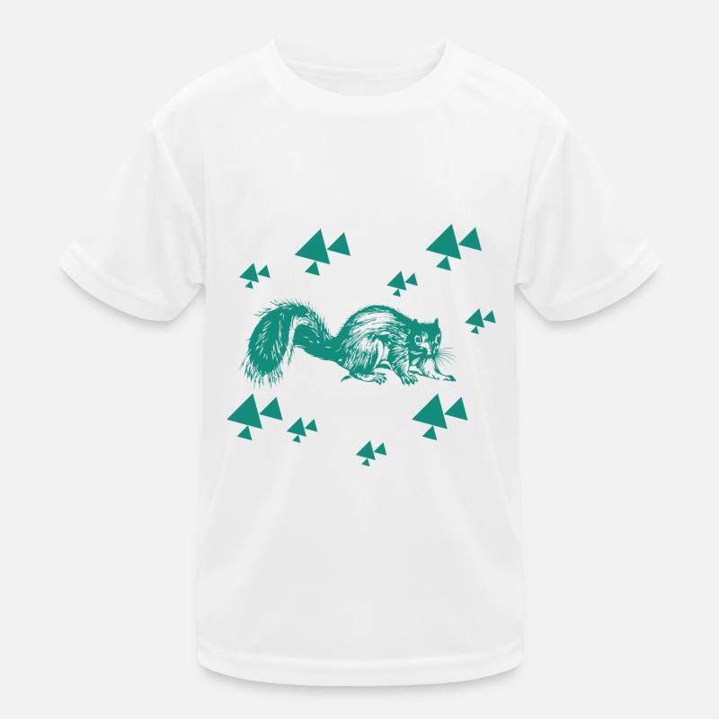 Squirrel - rodent Kids Functional T-Shirt