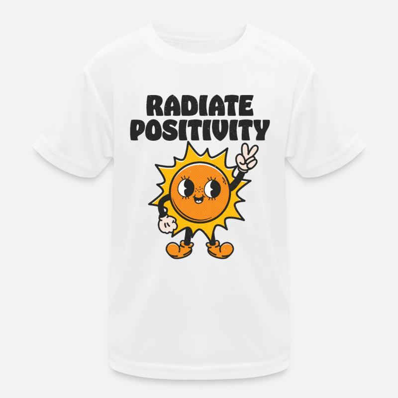 Radiate Positivity Kids Functional T-Shirt