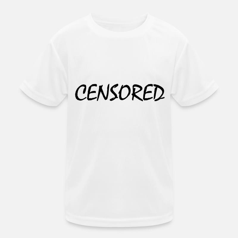 censored Kinder Funktions-T-Shirt
