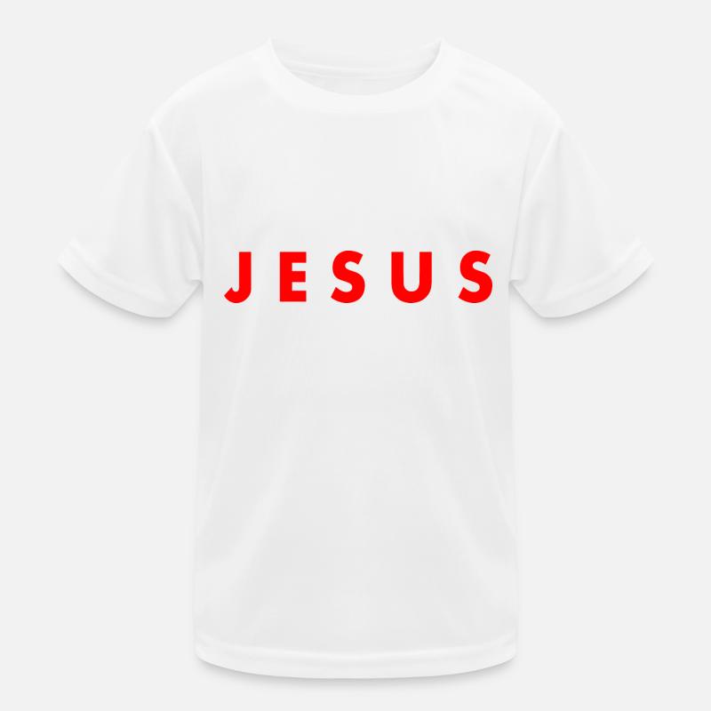 Jesus Kinder Funktions-T-Shirt