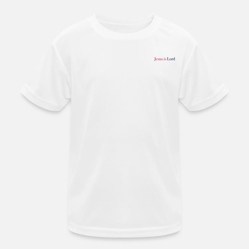 Jesus is Lord Kids Functional T-Shirt