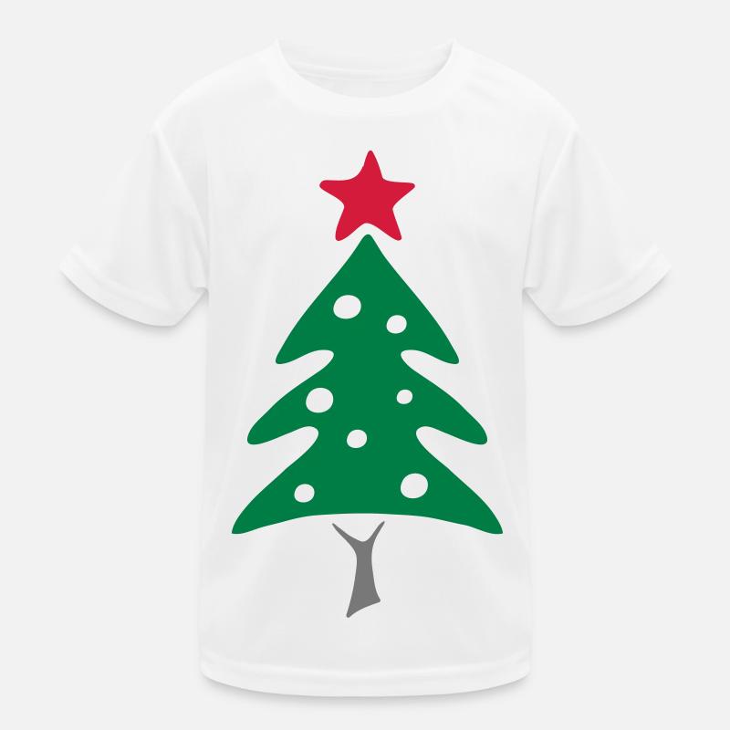 Weihnachtsbaum Kinder Funktions-T-Shirt