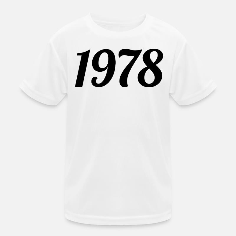 1978 T-shirt sport Enfant