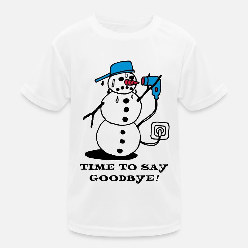 winter_ade_weiss Kids Functional T-Shirt