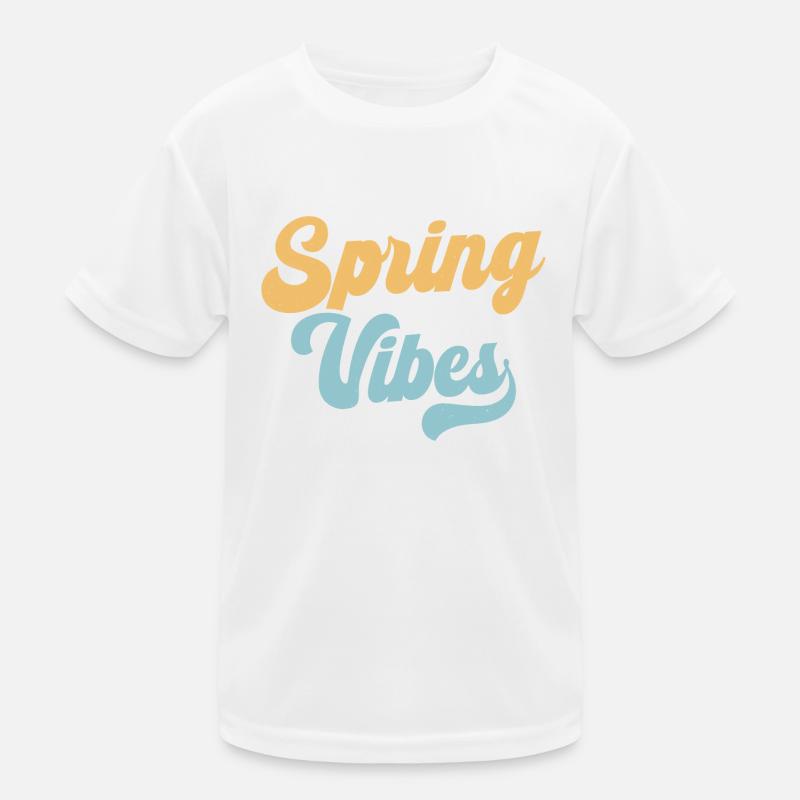 Spring Vibes Kids Functional T-Shirt