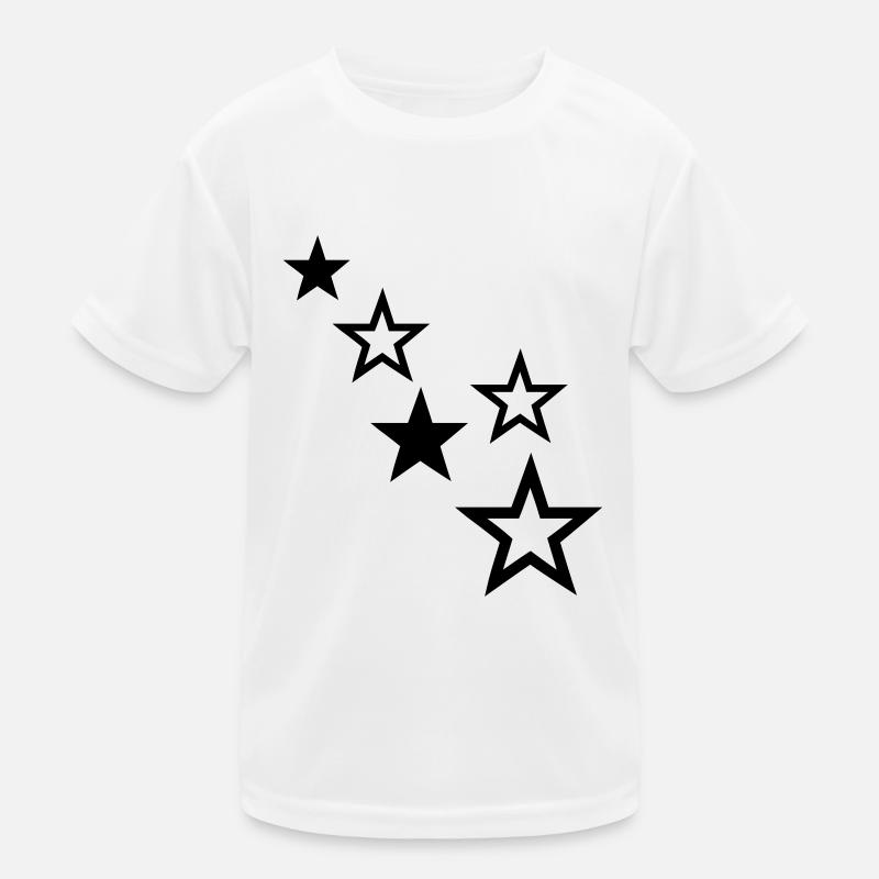 sterne Kinder Funktions-T-Shirt