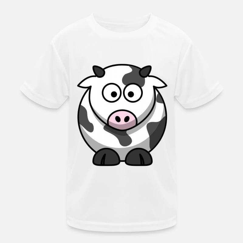 Meline the Cow Kids Functional T-Shirt