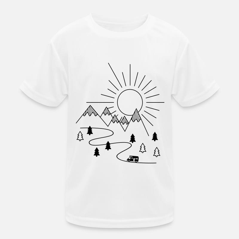 Camper Kids Functional T-Shirt