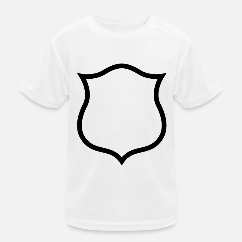 Badge Abzeichen Divisa - Form - Customize it ! Kids Functional T-Shirt
