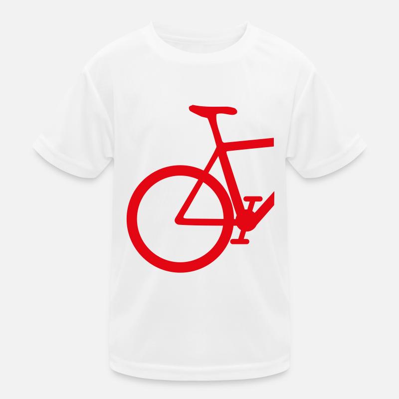 Vélo de route arrière T-shirt sport Enfant