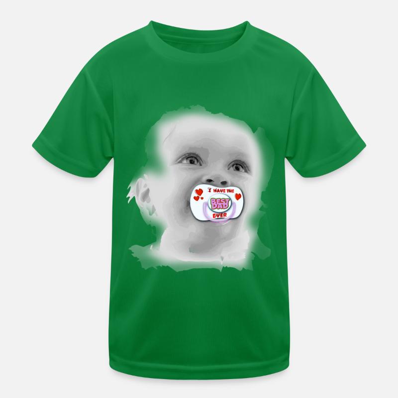 pacifier best dad Kids Functional T-Shirt