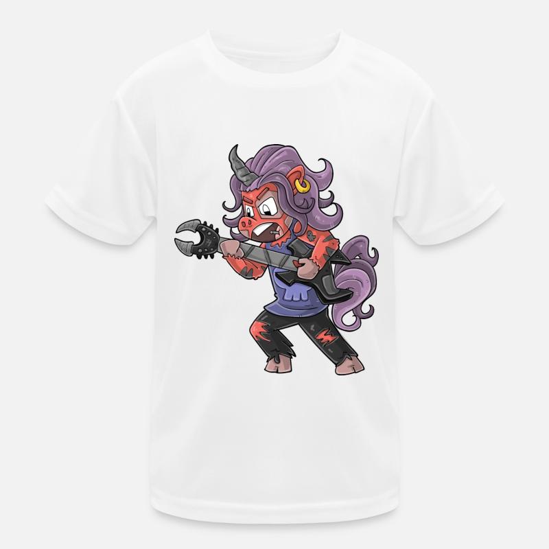 Licorne de roche / Licorne à bascule T-shirt sport Enfant