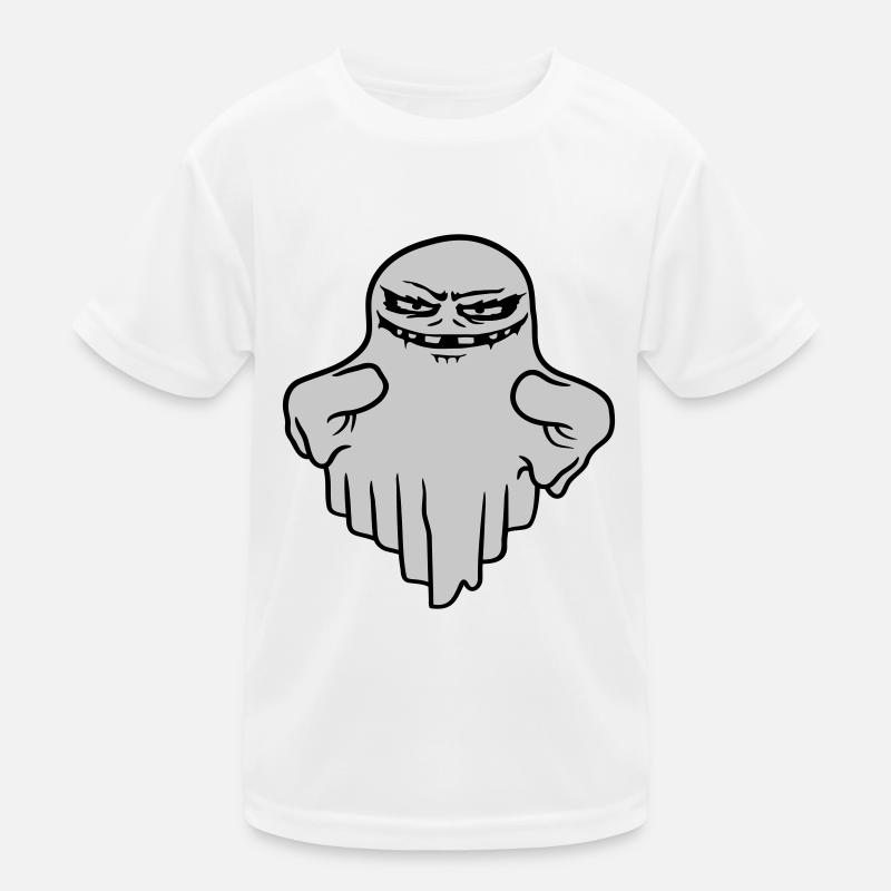 Böser schwebender Geist Comic Kinder Funktions-T-Shirt