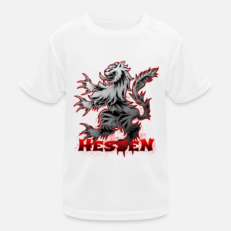 Hessian design "Hessen-Logo" Kids Functional T-Shirt