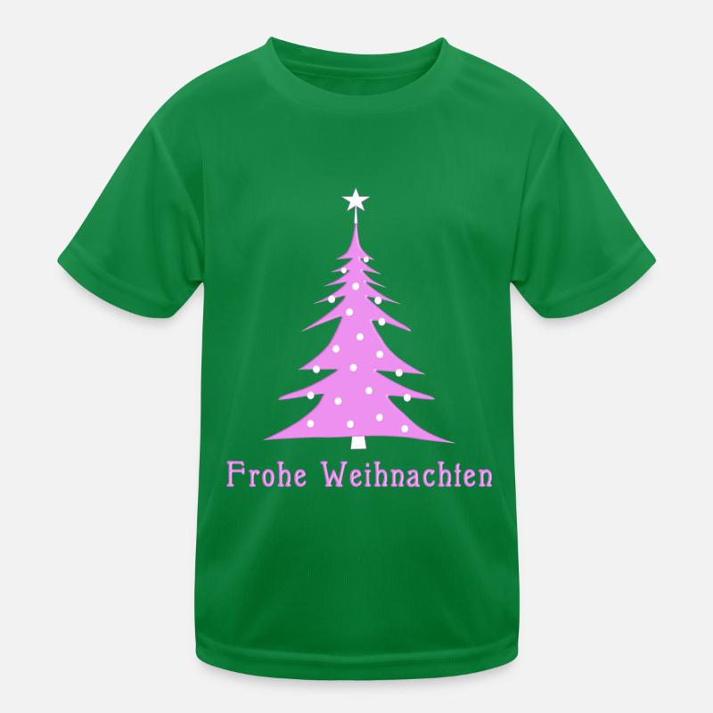 Rose de Noël T-shirt sport Enfant