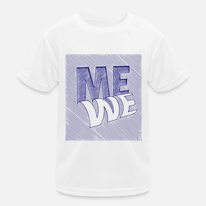 me we scribble Kinder Funktions-T-Shirt