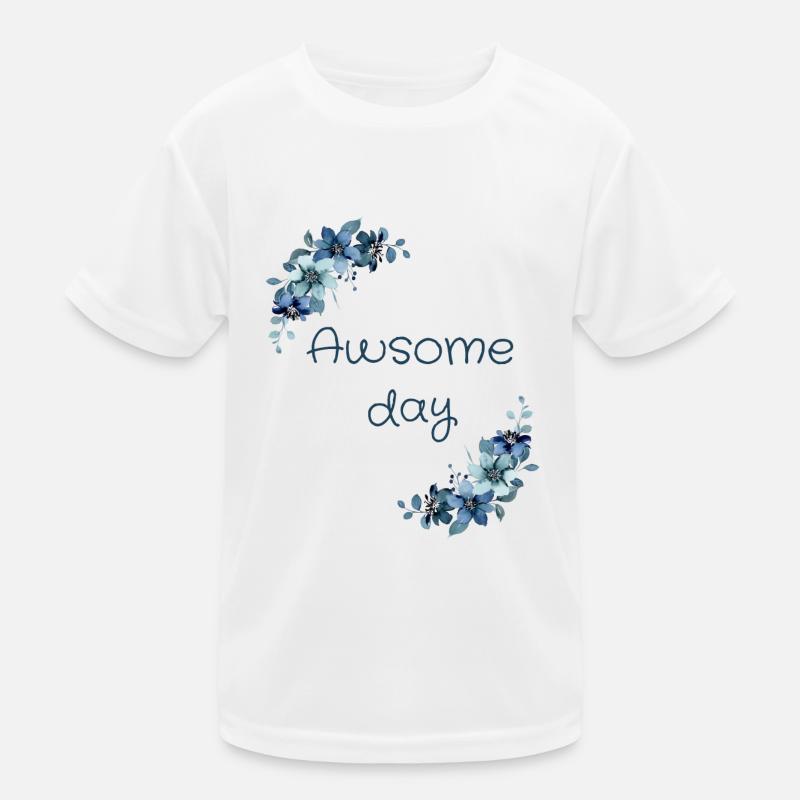 Awsome day 3 Kids Functional T-Shirt